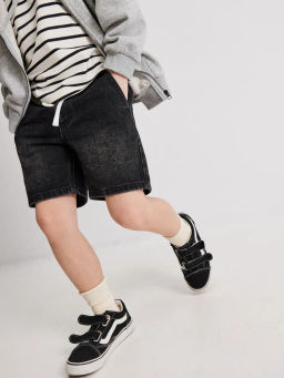 ACOOLA / Шорты джинсовые детские для мальчиков Zein черный фото 3