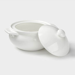 Горшок для запекания Wilmax, 350 мл, фарфор, белый