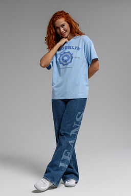 8506/1 Футболка женская оверсайз - Натали фото 274