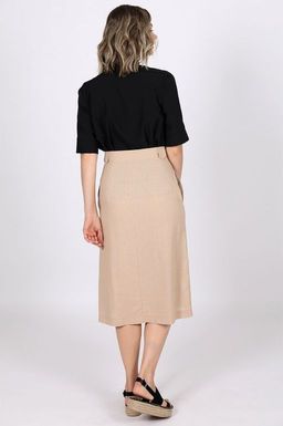 Юбка с пуговицами по переду