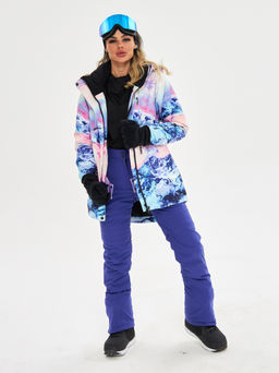 Женская горнолыжная сноубордическая куртка Alpha Endless Ultra Chaleur SNB 423/316_9 Разноцветный  фото 27