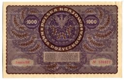 1000 марок 1919 года Польша