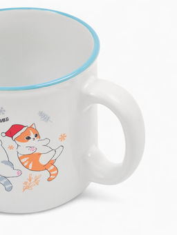 Кружка чайная новогодняя «Замурчательного праздника», 530 мл