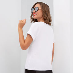 Футболка Летний вайб (милк) - Charutti фото 5