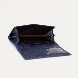 Кошелёк на кнопке, цвет синий - Simaland фото 3