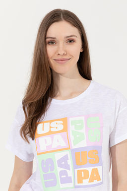Kad_n Mint Bisiklet Yaka Crop Ti__rt