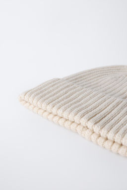 PLAIN KNIT BEANIE - Zara фото 4