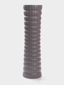 Ваза напольная керамика "Барто" 58х15 см, серый