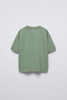 PLAIN MEDIUM WEIGHT T-SHIRT - Zara фото 6