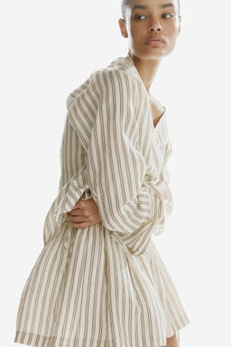 Pantal?n corto con cord?n de ajuste - H&m фото 4