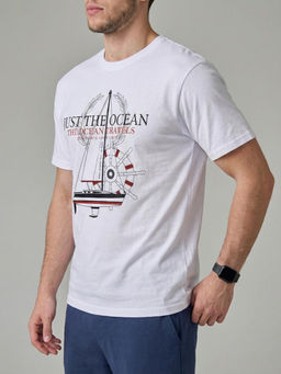 Футболка мужская арт. 02285/Sailboat - F5 фото 3