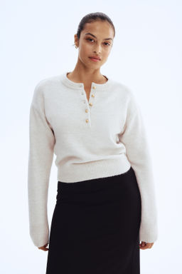 Jersey con botones - H&m фото 4