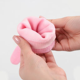 Набор увлажняющий, перчатки, носочки, один размер, розовый