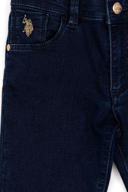 U. S. Polo Assn Темно-синие джинсовые брюки для девочки - U.s. polo assn фото 4