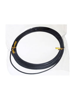 Проволока для плетения d=2 мм, намотка 5 м, чёрная