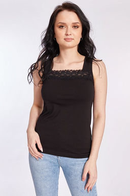 Майка М318145а Черный - Елена фото 5