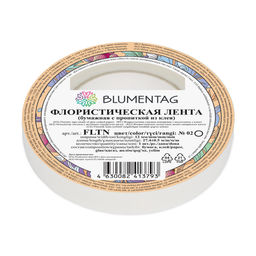 Blumentag FLTN Флористическая лента 12 мм 12 х 1 шт. 27.4 м 02 белый фото 3