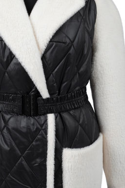 02-3295 Пальто женское утепленное (пояс)