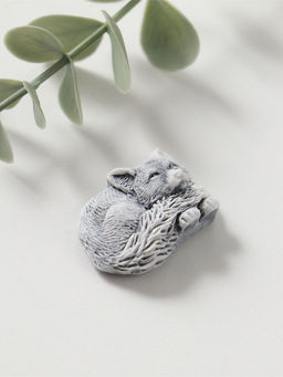 Магнит "Лисенок лежит" (барельеф), 2,4см