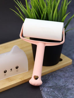 Ролик для чистки одежды в футляре "Сute pink kitty", 10 см*60 листов
