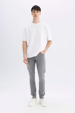 Джинсовые брюки скинни Carlo очень узкого кроя с нормальной талией и очень узкими штанинами - Defacto фото 2