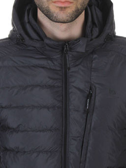 88045 DK. GRAY Куртка мужская демисезонная (100 гр. холлофайбер)