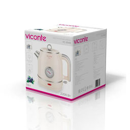 Чайник эл. VICONTE 2200 Вт 1,5 л, пласт.корпус, двойная стенка арт. VC-3340