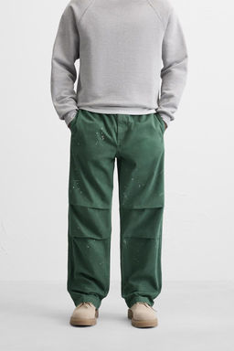 PARACHUTE PRINT TROUSERS - Zara фото 2