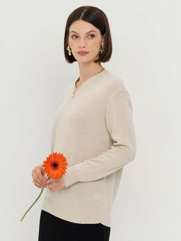 Джемпер Vay 5252-41534 из шерсти и полиамида фото 7