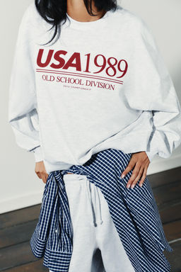 SLOGAN SWEATSHIRT - Zara фото 2