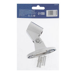 Цена за 2 шт. Держатель для душевой лейки ZEIN Z86, пластик, цвет хром