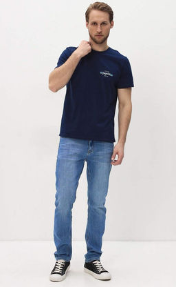 Джинсы F411-0178R l.blue - Fine joyce фото 10