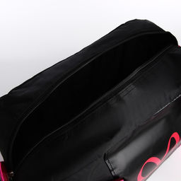 Сумка спорт Мечта укажет путь 40*25*18, отд на молн, дл ремень, черный цвет - NAZAMOK KIDS фото 5