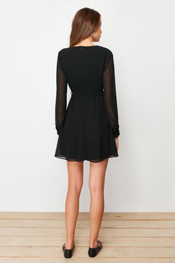 TRENDYOLMILLA Cok Renkli Duz Dokuma Elbise TWOAW22EL0691  фото 16