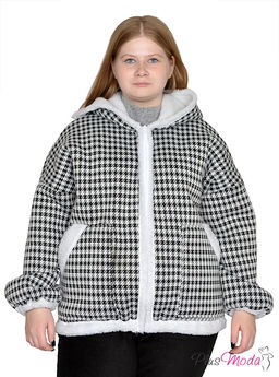 Жакет-куртка Модель №1786 размеры 44-84 - Plusmoda фото 2