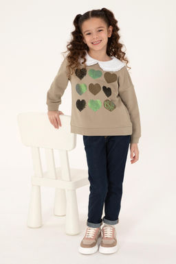 K_z _ocuk A__k Haki Sweatshirt - U.s. polo assn фото 2