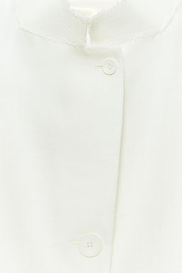 BLAZER LINO 100% ZW COLLECTION / Blanco - Zara фото 9