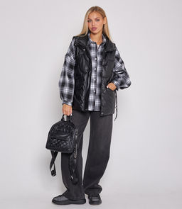 Жилет #КТ8830 (1), черный - Dommod фото 2