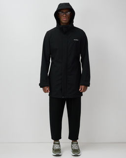 Парка спортивная мужская с капюшоном softshell черного цвета 9565Ch - Mtforce фото 6