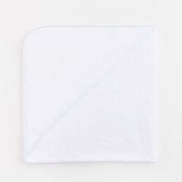 Полотенце уголок махровое Крошка Я 85х85 см, цвет белый, 100% хлопок, 320 г/м  фото 14