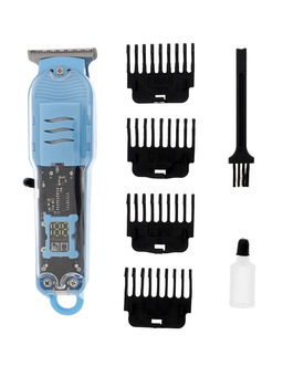 Машинка для стрижки LTRI-14, 1,5/2/3/4 мм, USB, голубая