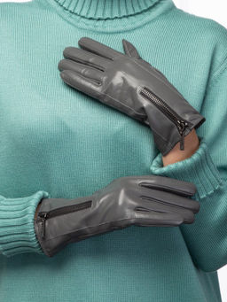 Перчатки женские 100% ш IS942 grey - Eleganzza фото 5