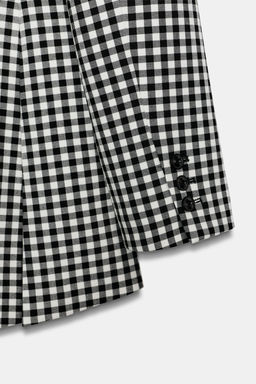 BLAZER ASIM?TRICA ZW COLLECTION / Negro / Blanco - Zara фото 9