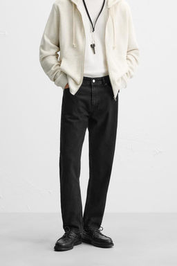 SLIM FIT TAPERED JEANS - Zara фото 21