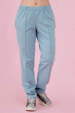 Брюки трикотажные голубые - Odis фото 7