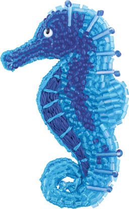 Klart набор для вышивания 10-025 Брошь. Морской конёк 4 х 7.5 см