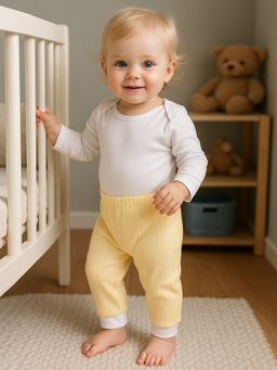 Штанишки детские желтые