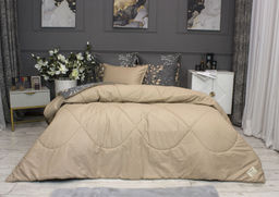 Комплект с одеялом Клариса (графит беж) Cotton