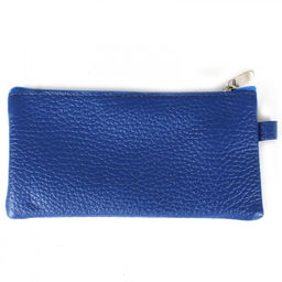 Футляр для ключей Croco-кл-500 (на молнии) натуральная кожа васильковый флотер (105) 205875