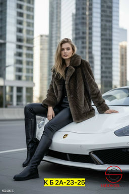 Эко-шуба из искусственного меха